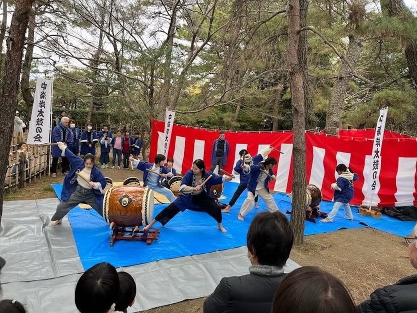 中海岸太鼓の会 子どもたちの太鼓演奏